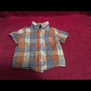 Baby plaid t-shirt